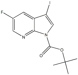 5-FLUORO-3-IODO-PYRROLO[2,3-B]PYRIDINE-1-CARBOXYLICACIDTERT-BUTYLESTER CAS#: 928653-78-5
