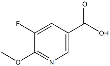 5-FLUORO-6-METHOXY-3-PYRIDINECARBOXYLIC ACID CAS#: 953780-42-2