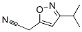 5-Isoxazoleacetonitrile, 3-(1-methylethyl)- CAS#: 910322-47-3