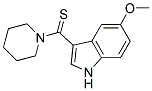 (5-METHOXY-1H-INDOL-3-YL)(PIPERIDINO)METHANETHIONE CAS#: 937604-38-1