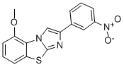 5-METHOXY-2-(3-NITROPHENYL)IMIDAZO[2,1-B]BENZOTHIAZOLE CAS#: 940400-08-8