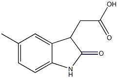 (5-METHYL-2-OXO-2,3-DIHYDRO-1H-INDOL-3-YL)ACETIC ACID CAS#: 938459-17-7