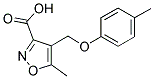 5-METHYL-4-P-TOLYLOXYMETHYL-ISOXAZOLE-3-CARBOXYLIC ACID CAS#: 910442-86-3