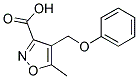 5-METHYL-4-(PHENOXYMETHYL)ISOXAZOLE-3-CARBOXYLIC ACID CAS#: 905809-10-1