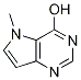 5-METHYL-5H-PYRROLO[3,2-D]PYRIMIDIN-4-OL CAS#: 919278-72-1