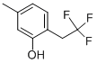 5-Methyl-2-(2,2,2-trifluoro-ethyl)-phenol CAS#: 935534-22-8