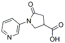 5-OXO-1-PYRIDIN-3-YLPYRROLIDINE-3-CARBOXYLIC ACID CAS#: 914637-52-8