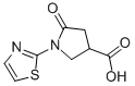 5-Oxo-1-(2-thiazolyl)-3-pyrrolidinecarboxylic acid CAS#: 914637-54-0
