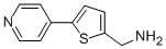 (5-PYRID-4-YLTHIEN-2-YL)METHYLAMINE CAS#: 937795-98-7