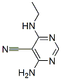 5-Pyrimidinecarbonitrile, 4-amino-6-(ethylamino)- CAS#: 900479-91-6