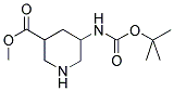 5-TERT-BUTOXYCARBONYLAMINO-PIPERIDINE-3-CARBOXYLIC ACID METHYL ESTER CAS#: 903094-67-7