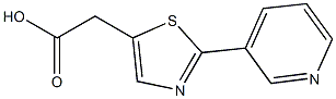 5-Thiazoleacetic acid, 2-(3-pyridinyl)- CAS#: 913985-69-0