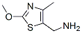 5-Thiazolemethanamine, 2-methoxy-4-methyl- CAS#: 937649-08-6
