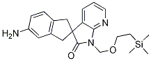5-aMino-1'-((2-(triMethylsilyl)ethoxy)Methyl)-1,3-dihydrospiro[indene-2,3'-pyrrolo[2,3-b]pyridin]-2'(1'H)-one CAS#: 939384-55-1