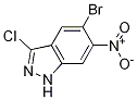 5-broMo-3-chloro-6-nitro-1H-indazole CAS#: 929617-32-3