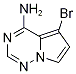 5-broMopyrrolo[1,2-f][1,2,4]triazin-4-aMine CAS#: 937047-47-7