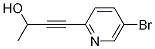 5-bromo-2-(3-hydroxy-1-butynyl)pyridine CAS#: 944819-27-6