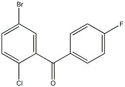 (5-bromo-2-chlorophenyl)(4-fluorophenyl)methanone CAS#: 915095-85-1