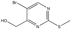 (5-bromo-2-(methylthio)pyrimidin-4-yl)methanol CAS#: 944317-70-8