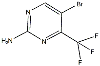 5-bromo-4-(trifluoromethyl)pyrimidin-2-amine CAS#: 935534-47-7