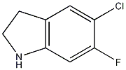 5-chloro-6-fluoroindoline CAS#: 935272-19-8