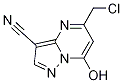 5-(chloroMethyl)-7-hydroxypyrazolo[1,5-a]pyriMidine-3-carbonitrile CAS#: 925675-85-0