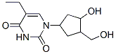 5-ethyl-1-(3-hydroxy-4-(hydroxymethyl)cyclopentyl)-2,4(1H,3H)-pyrimidinedione CAS#: 98736-93-7