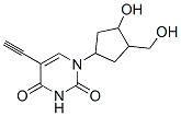 5-ethynyl-1-(3-hydroxy-4-(hydroxymethyl)cyclopentyl)-2,4(1H,3H)-pyrimidinedione CAS#: 98736-95-9