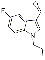 5-fluoro-1-propyl-1H-indole-3-carbaldehyde CAS#: 944465-16-1