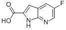 5-fluoro-1H-pyrrolo[2,3-b]pyridine-2-carboxylic acid CAS#: 920978-94-5