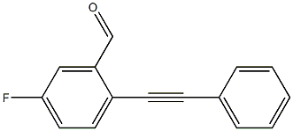 5-fluoro-2-(2-phenylethynyl)benzaldehyde CAS#: 943835-77-6