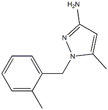 5-methyl-1-[(2-methylphenyl)methyl]-1H-Pyrazol-3-amine CAS#: 956393-77-4