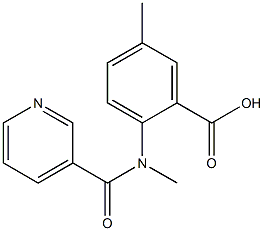 5-methyl-2-[methyl(3-pyridinylcarbonyl)amino]benzoic acid CAS#: 946338-43-8