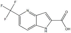 5-(trifluoromethyl)-1H-pyrrolo[3,2-b]pyridine-2-carboxylic acid CAS#: 920979-05-1