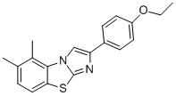 5,6-DIMETHYL-2-(4-ETHOXYPHENYL)IMIDAZO[2,1-B]BENZOTHIAZOLE CAS#: 940399-68-8