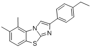 5,6-DIMETHYL-2-(4-ETHYLPHENYL)IMIDAZO[2,1-B]BENZOTHIAZOLE CAS#: 940399-74-6