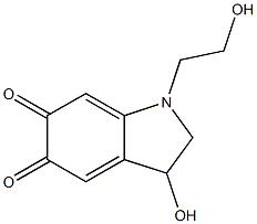 5,6-Indolinedione, 3-hydroxy-1-(2-hydroxyethyl)- (6CI) CAS#: 99060-69-2
