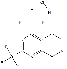 5,6,7,8-tetrahydro-2,4-bis(trifluoroMethyl)-Pyrido[3,4-d]pyriMidine hydrochloride CAS#: 911636-86-7