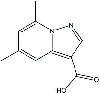 5,7-Dimethylpyrazolo[1,5-a]pyridine-3-carboxylic acid CAS#: 99446-43-2