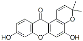 5,9-Dihydroxy-3,3-dimethylpyrano[3,2-a]xanthen-12(3H)-one CAS#: 99481-41-1