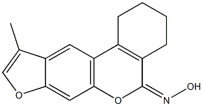 (5E)-N-hydroxy-10-methyl-1,2,3,4-tetrahydro-5H-benzo[c]furo[3,2-g]chromen-5-imine CAS#: 951967-08-1