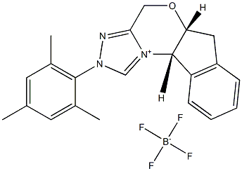 (5aR,10bS)-5a,10b-dihydro-2-(2,4,6-trimethylphenyl)-4H,6HIndeno[2,1-b][1,2,4]triazolo[4,3-d][1,4]oxazinium tetrafluoroborate CAS#: 925706-31-6
