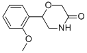 6-(2-METHOXY-PHENYL)-MORPHOLIN-3-ONE CAS#: 951626-74-7