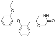 6-[(2-ethoxyphenoxy)phenylmethyl]-3-morpholinone CAS#: 98769-79-0