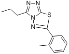 6-(2-methylphenyl)-3-propyl[1,2,4]triazolo[3,4-b][1,3,4]thiadiazole CAS#: 915909-74-9