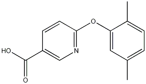 6-(2,5-dimethylphenoxy)nicotinic acid CAS#: 954264-14-3