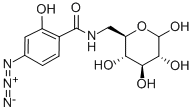 6-(4-AZIDO-2-HYDROXYBENZAMIDO)- 6-DEOXY-D-GLUCOPYRANOSE CAS#: 98897-09-7