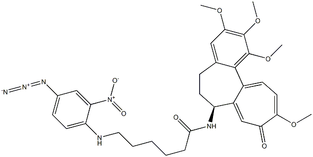 6'-(4'-azido-2'-nitrophenylamino)hexanoyldeacetylcolchicine CAS#: 98987-40-7