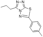 6-(4-methylphenyl)-3-propyl[1,2,4]triazolo[3,4-b][1,3,4]thiadiazole CAS#: 915906-98-8