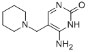 6-AMINO-5-(1-PIPERIDINYLMETHYL)-2(1H)-PYRIMIDINONE CAS#: 919524-55-3